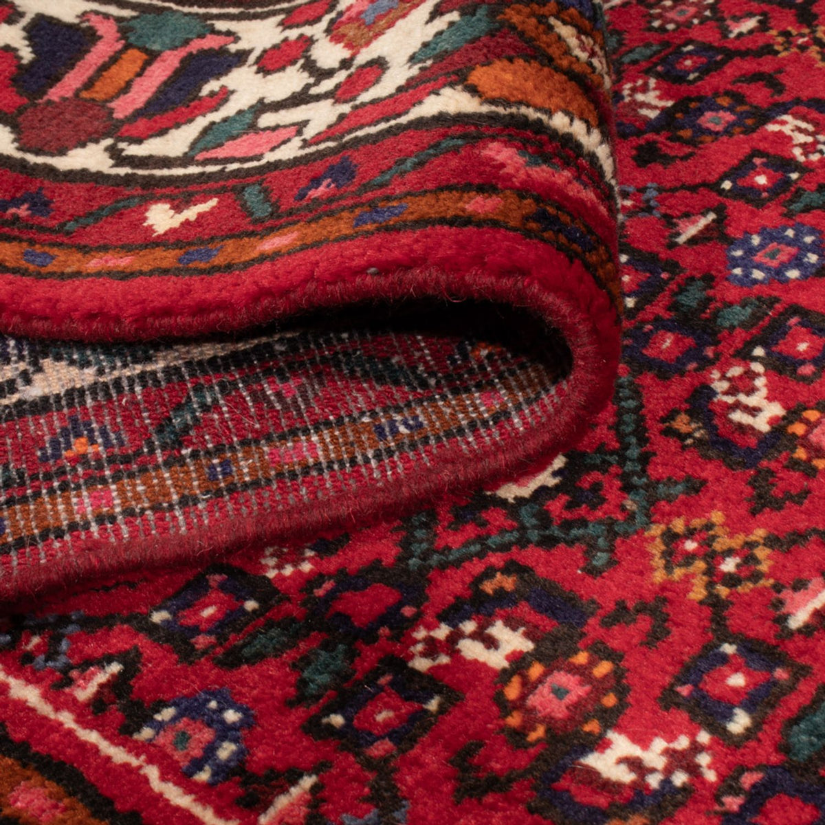 Perserteppich - Nomadic - 363 x 258 cm - dunkelrot