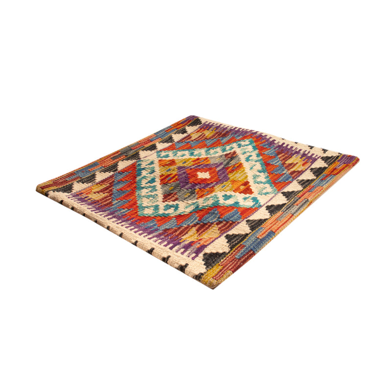 Kissen - Kelim befüllbar quadratisch  - 50 x 50 cm - mehrfarbig