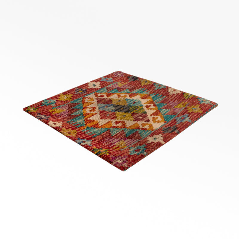 Kissen - Kelim befüllbar quadratisch  - 50 x 50 cm - mehrfarbig