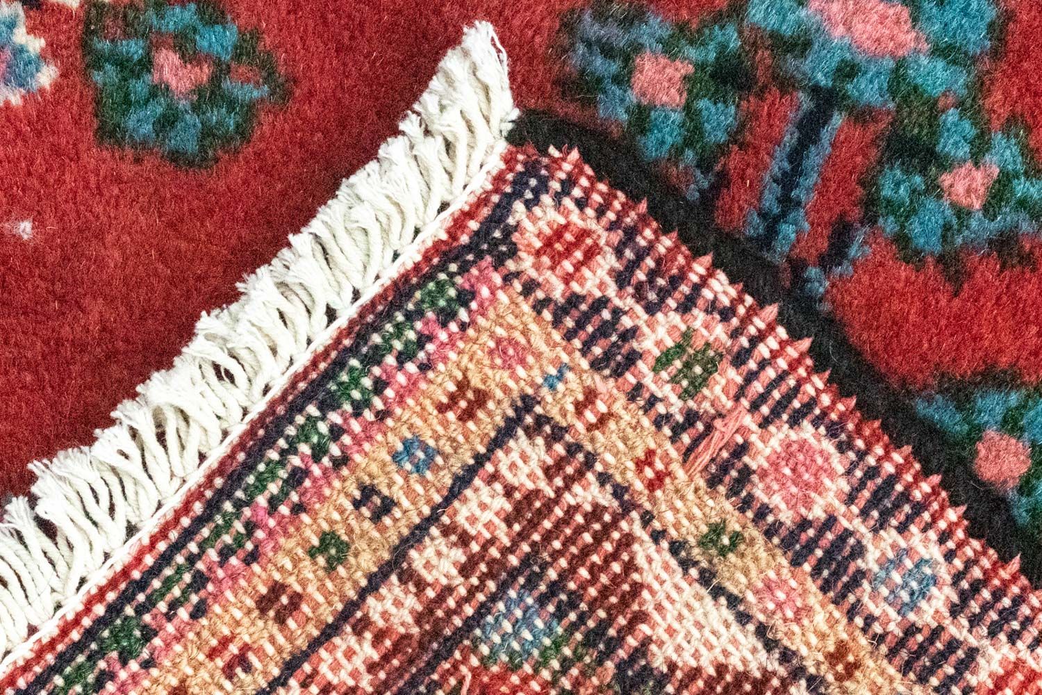 Perserteppich - Nomadic 60 x 55 cm - rot