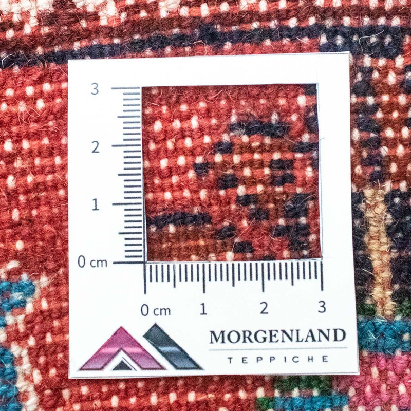 Perserteppich - Nomadic 60 x 55 cm - rot