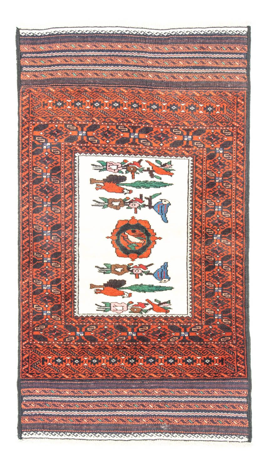Belutsch Teppich 157 x 90 cm - orange