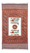 Belutsch Teppich 157 x 90 cm - orange