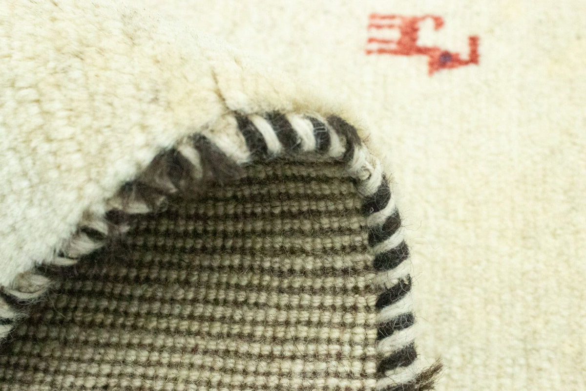 Gabbeh Teppich - Perser 91 x 57 cm - mehrfarbig