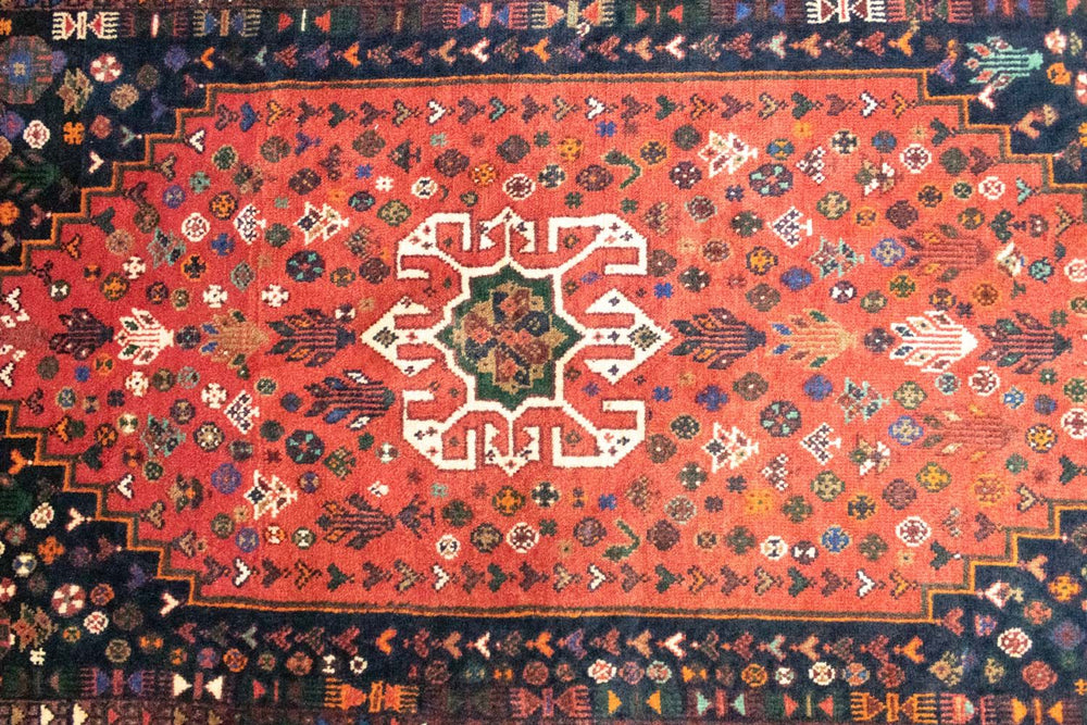 Perserteppich - Nomadic 145 x 92 cm - rot