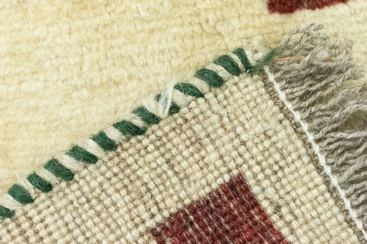 Gabbeh Teppich - Perser 60 x 40 cm - beige