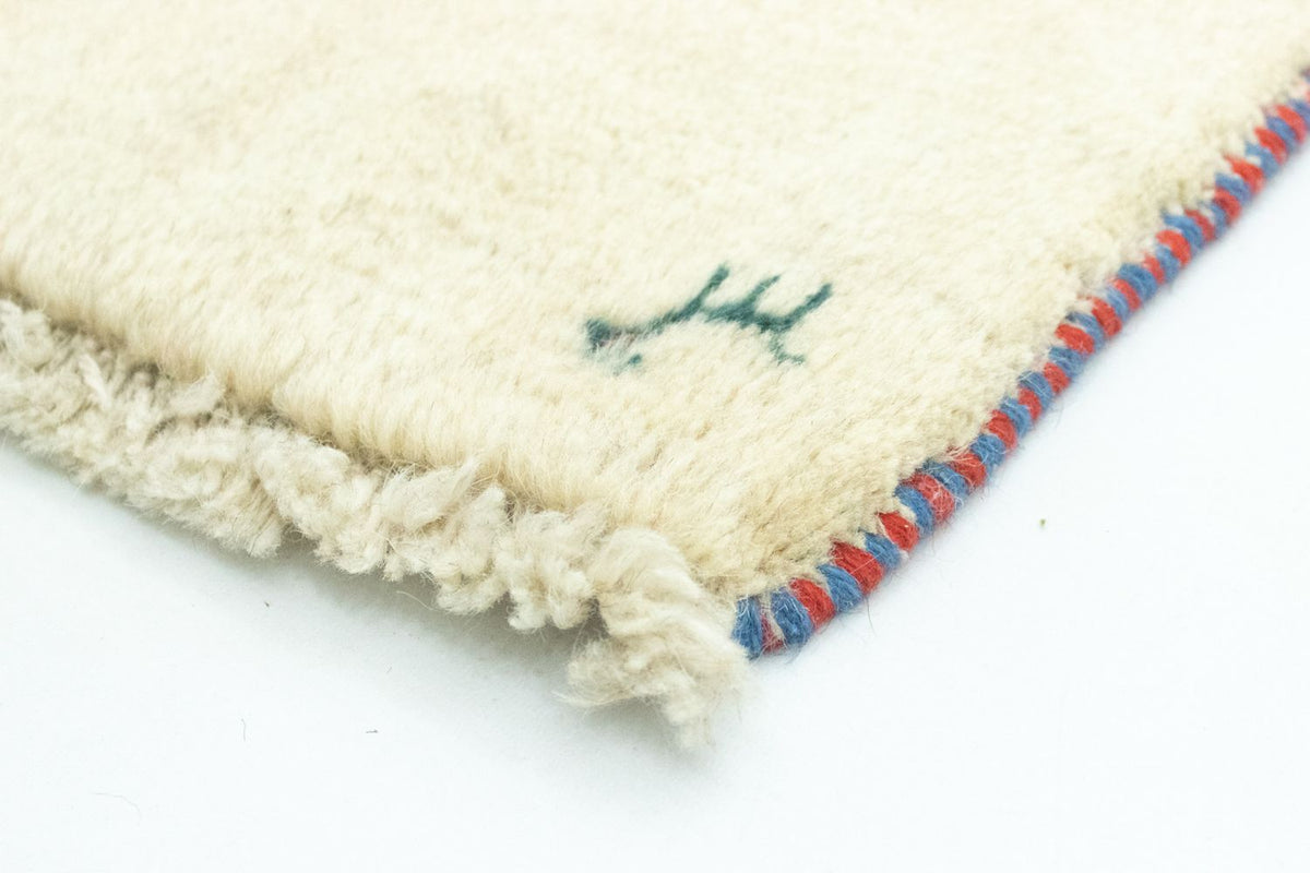 Gabbeh Teppich - Perser 60 x 40 cm - beige
