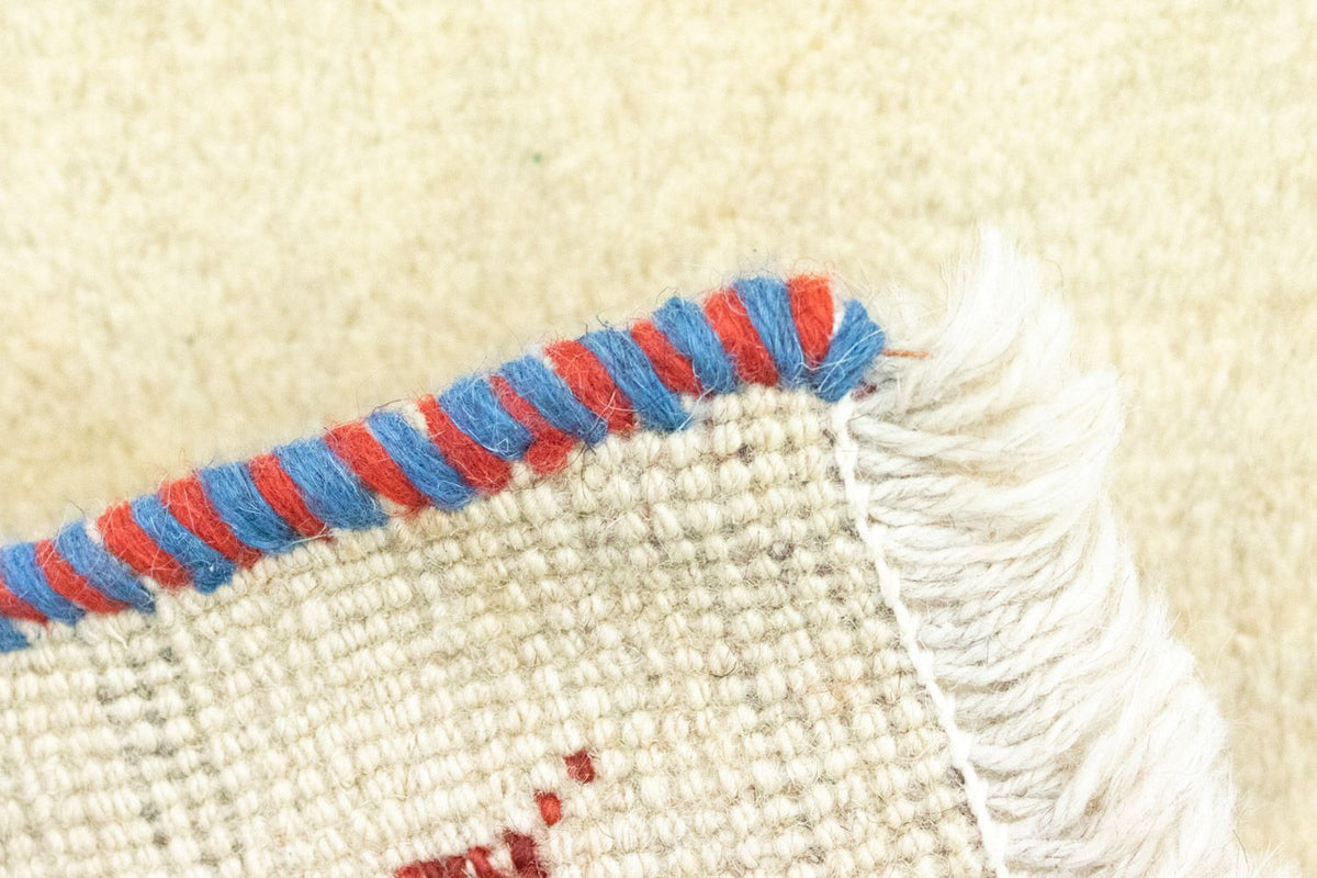 Gabbeh Teppich - Perser 60 x 40 cm - beige