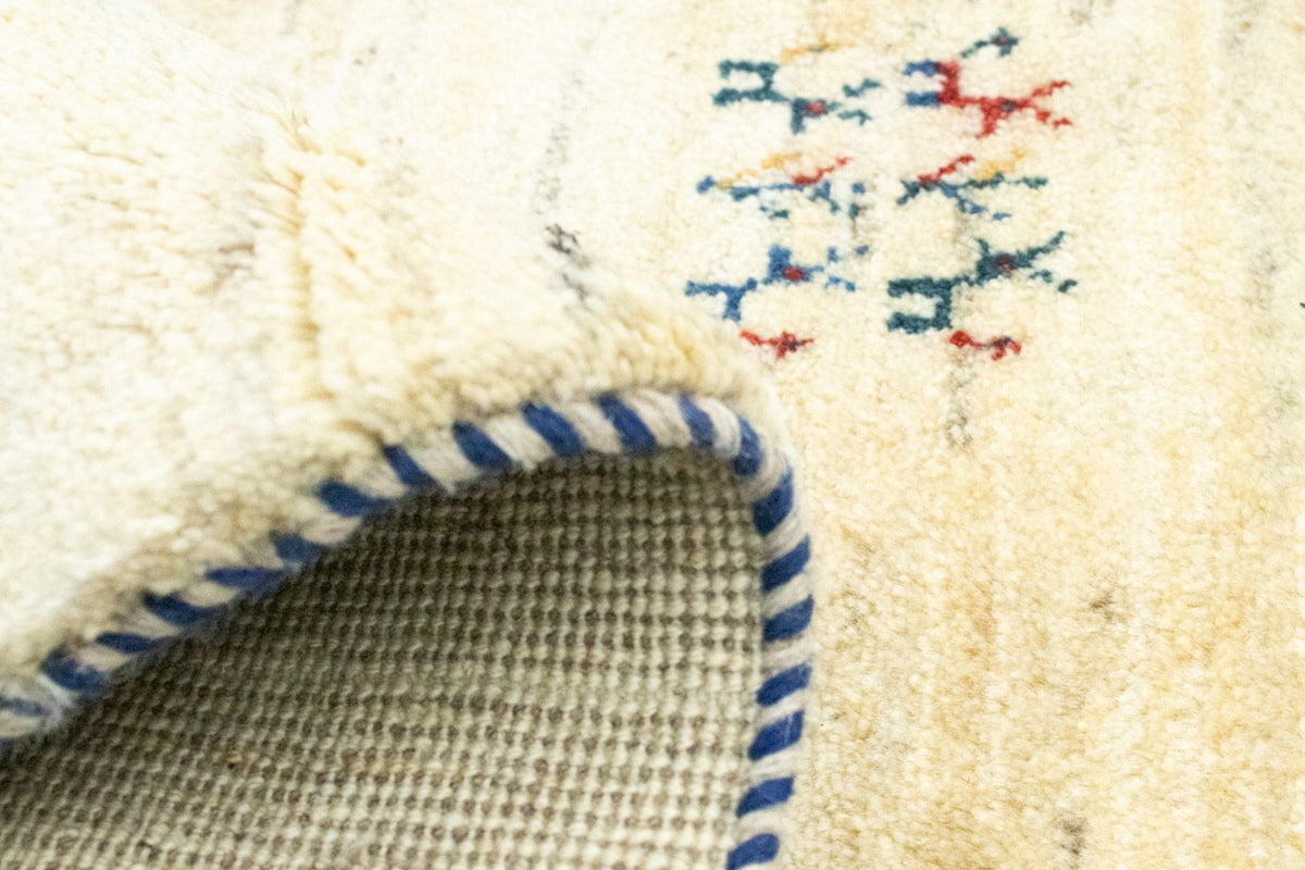 Gabbeh Teppich - Perser 94 x 64 cm - mehrfarbig