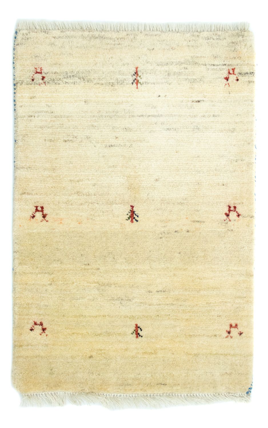 Gabbeh Teppich - Perser 88 x 59 cm - mehrfarbig