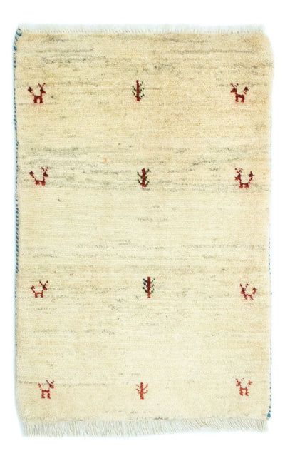 Gabbeh Persisch Teppich 59x90cm - Perserteppich Wollteppich