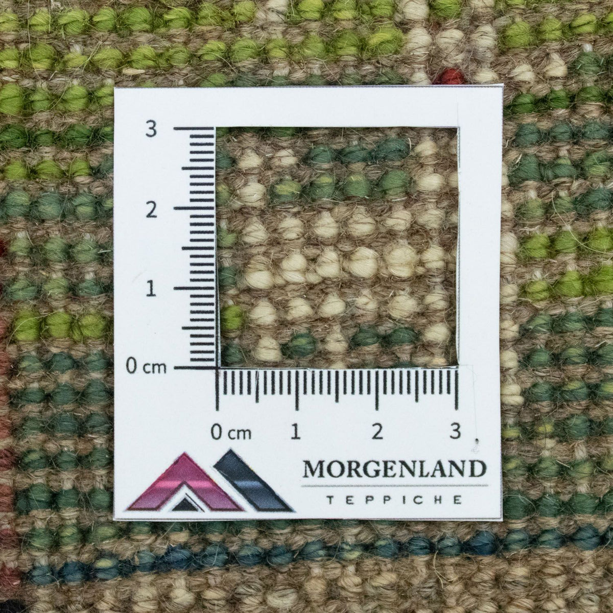 Gabbeh Teppich - Perser 60 x 40 cm - mehrfarbig