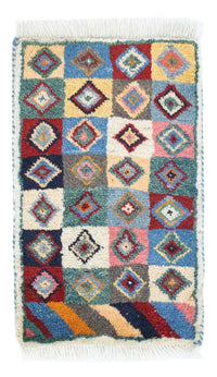 Tapis Gabbeh - Persan - 60 x 40 cm - multicolore