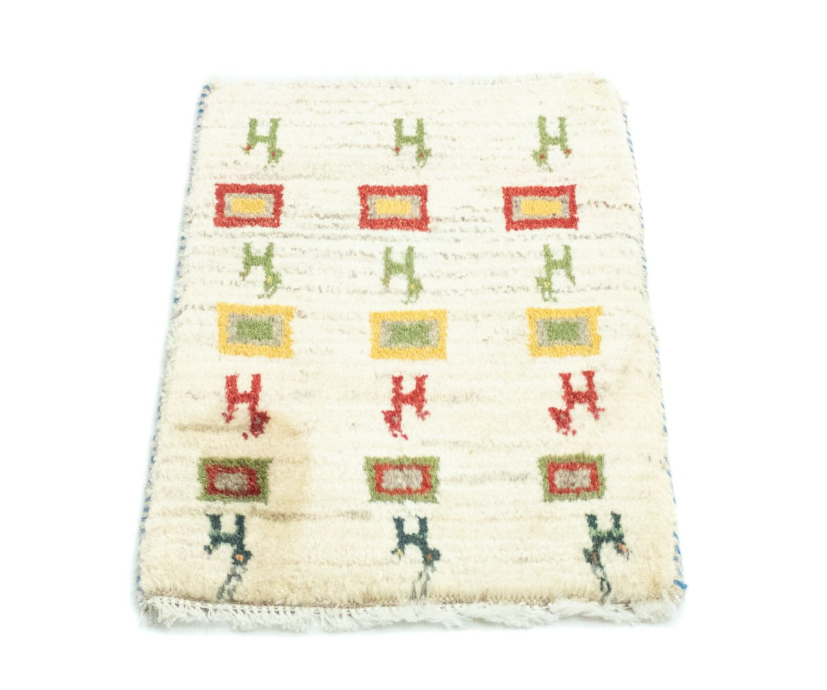 Tapis Gabbeh - Persan - 60 x 40 cm - multicolore