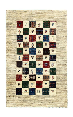 Gabbeh Teppich - Loribaft Perser 124 x 83 cm