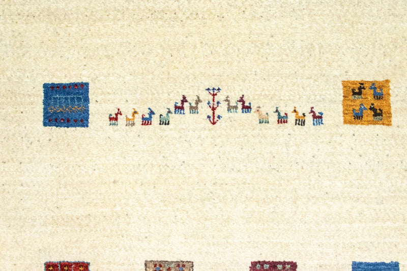 Gabbeh Teppich - Loribaft Perser 128 x 80 cm