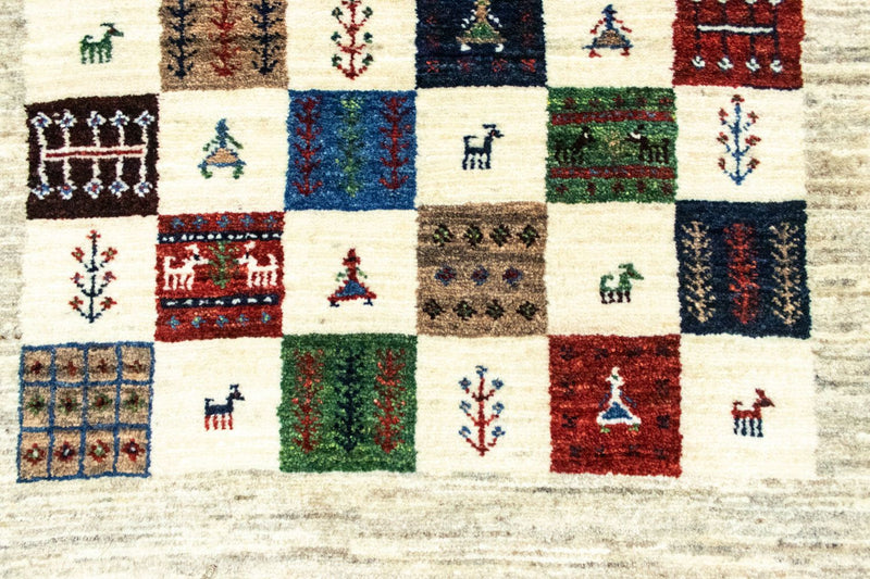 Gabbeh Teppich - Loribaft Perser 125 x 82 cm