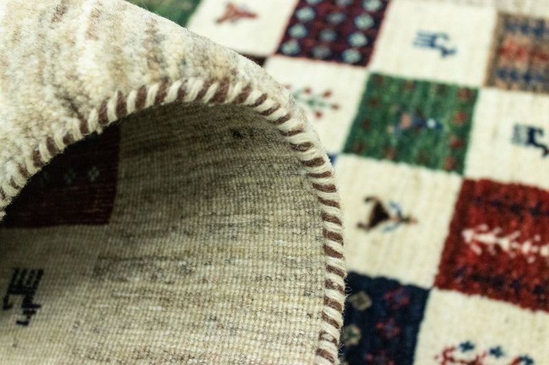 Gabbeh Teppich - Loribaft Perser 125 x 82 cm