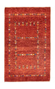 Gabbeh Teppich - Kaschkuli Perser 125 x 80 cm - orange