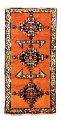 Tapis persan - Nomadic - 145 x 70 cm - orange