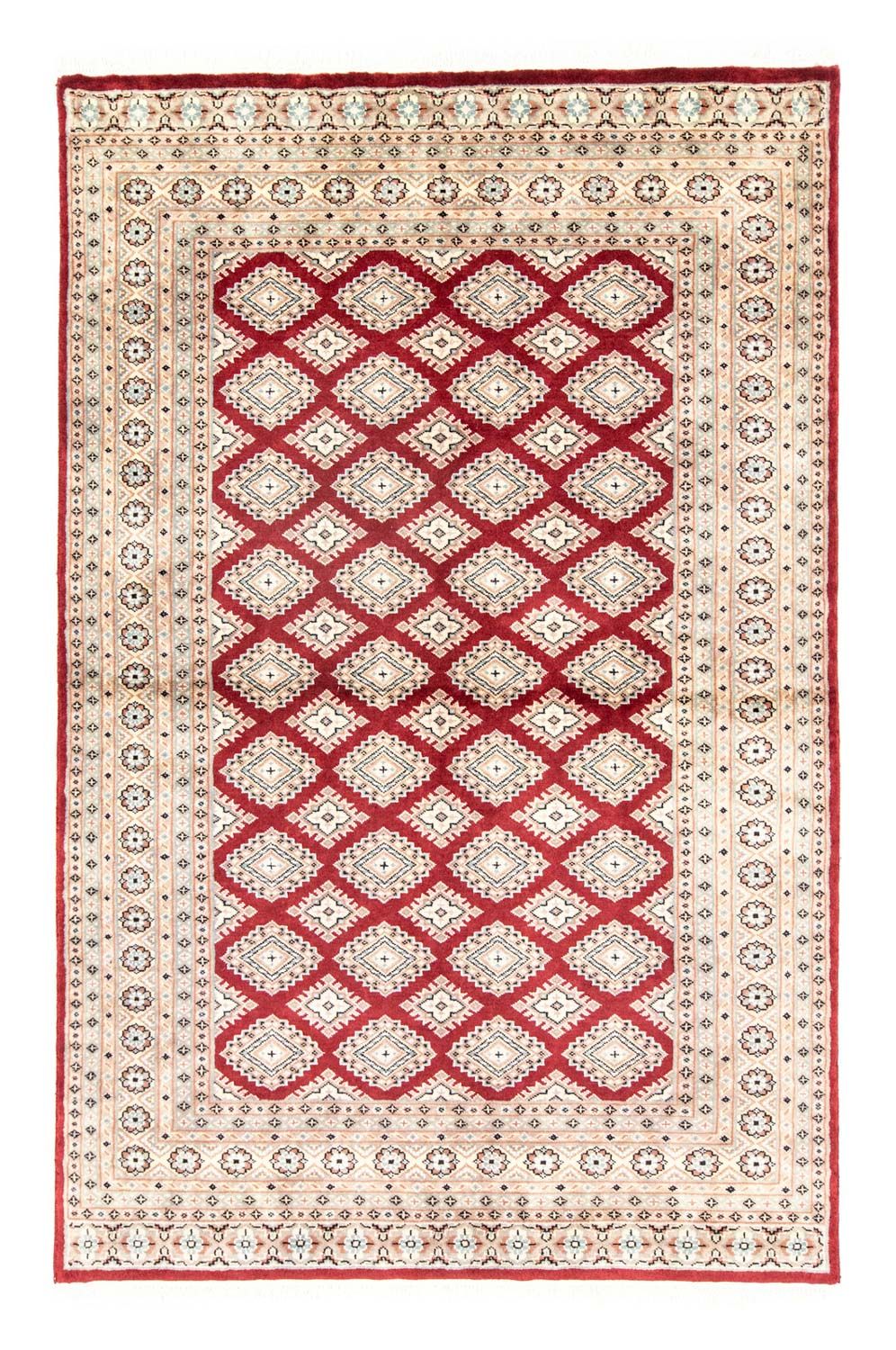 Pakistan Teppich 198 x 136 cm Teppichbrücke