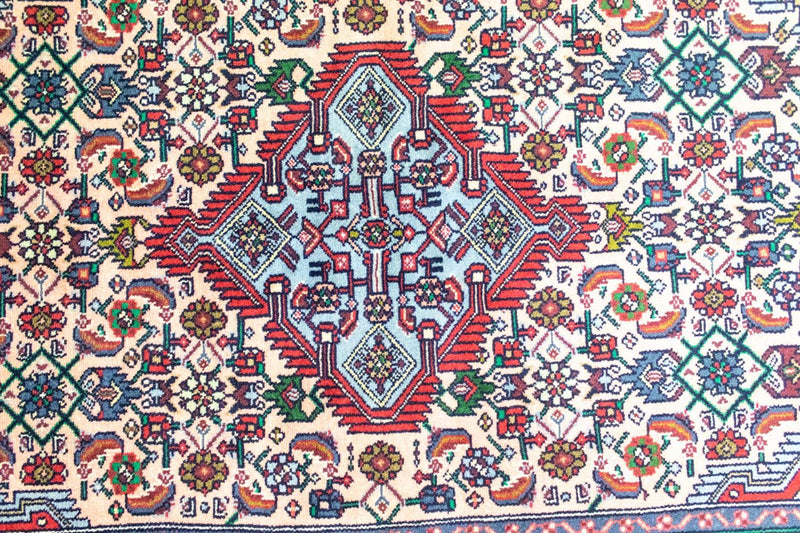 Perserteppich - Nomadic 157 x 102 cm - blau