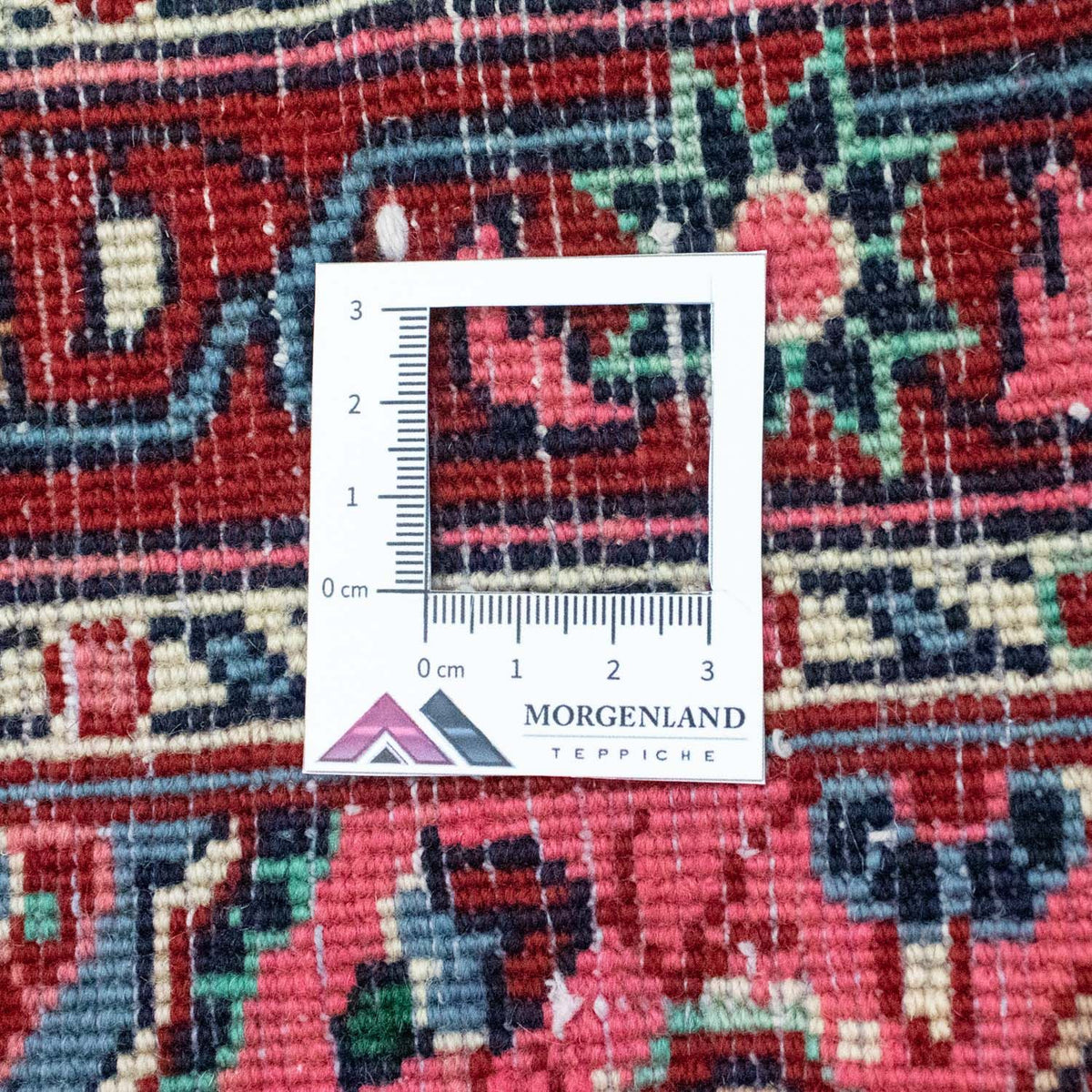 Perserteppich - Bidjar 90 x 73 cm - blau