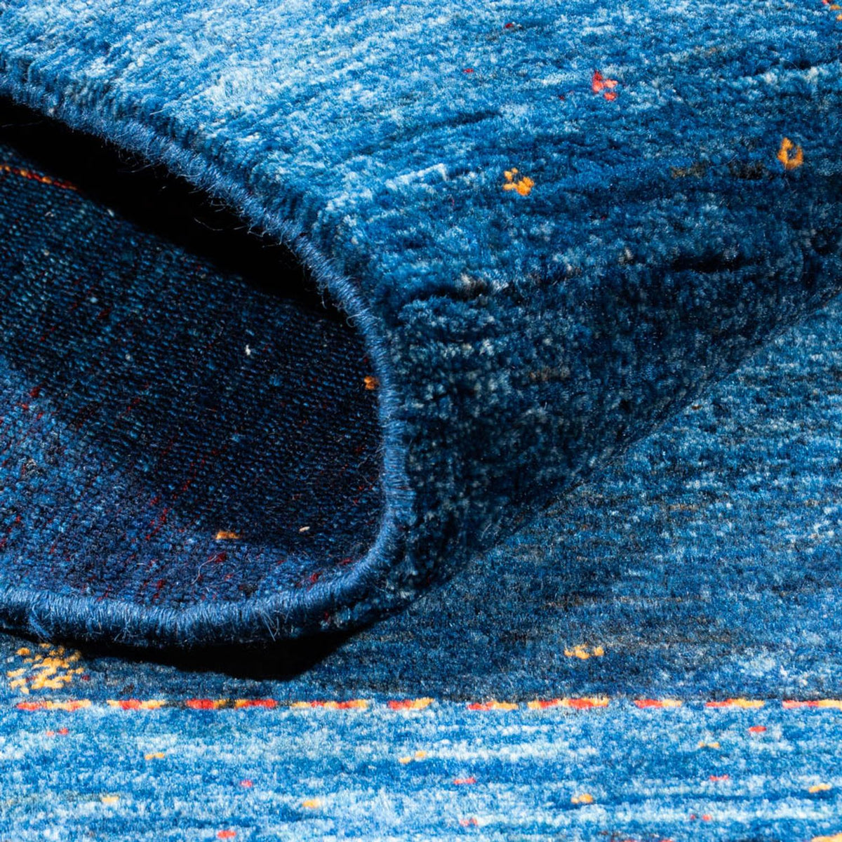 Gabbeh Teppich - Loribaft Perser - 174 x 120 cm - blau