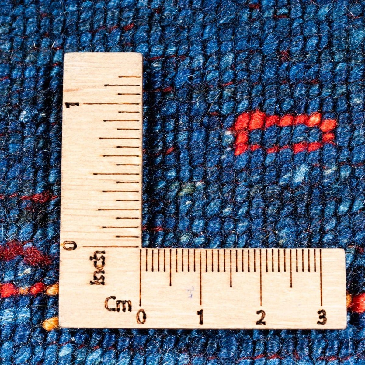 Gabbeh Teppich - Loribaft Perser - 174 x 120 cm - blau