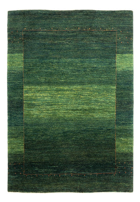 Gabbeh Teppich - Loribaft Perser - 170 x 110 cm - grün