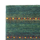 Gabbeh Teppich - Loribaft Perser - 136 x 68 cm - grün