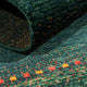 Gabbeh Teppich - Loribaft Perser - 136 x 68 cm - grün