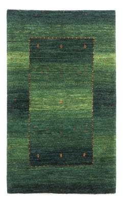 Gabbeh Teppich - Loribaft Perser - 128 x 80 cm - grün