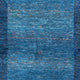 Gabbeh Teppich - Loribaft Perser - 134 x 88 cm - blau