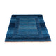 Gabbeh Teppich - Loribaft Perser - 134 x 88 cm - blau