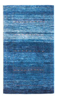 Tapis Gabbeh - Loribaft Persan - 153 x 85 cm - bleu
