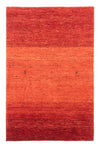Loribaft Tappeto 82x118cm - Perserteppich Wollteppich - rosso - Rettangolo / Rosso / 82 x 118 cm Rettangolo