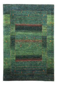 Tappeto Gabbeh - Loribaft Persero - 125 x 86 cm - verde