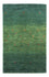 Gabbeh Teppich - Loribaft Perser - 120 x 76 cm - grün