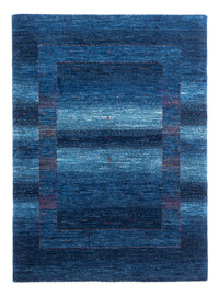 Tapis Gabbeh - Loribaft Persan - 122 x 91 cm - bleu