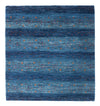 Tapis Loribaft Tapis 100x112cm - Perserteppich Wollteppich - bleu - Rectangle / Bleu / 100 x 112 cm Rectangle