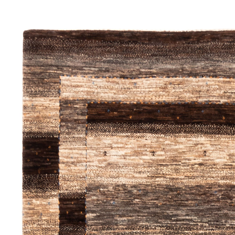 Gabbeh Teppich - Loribaft Perser - 234 x 182 cm - grau