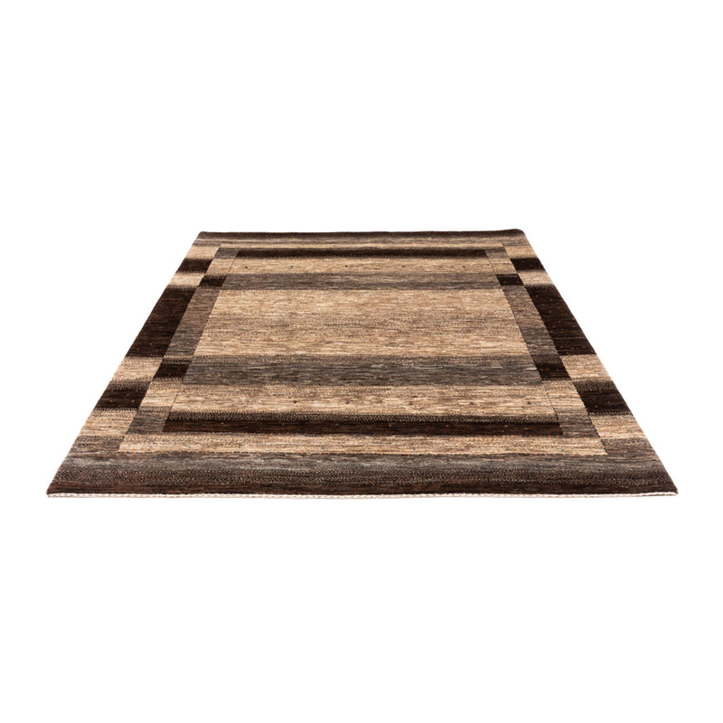 Gabbeh Teppich - Loribaft Perser - 234 x 182 cm - grau