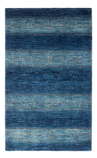 Tapis Gabbeh - Loribaft Persan - 135 x 82 cm - bleu