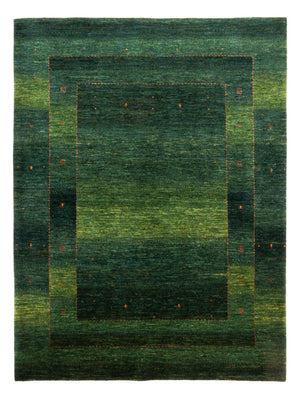 Gabbeh Teppich - Loribaft Perser - 228 x 175 cm - grün