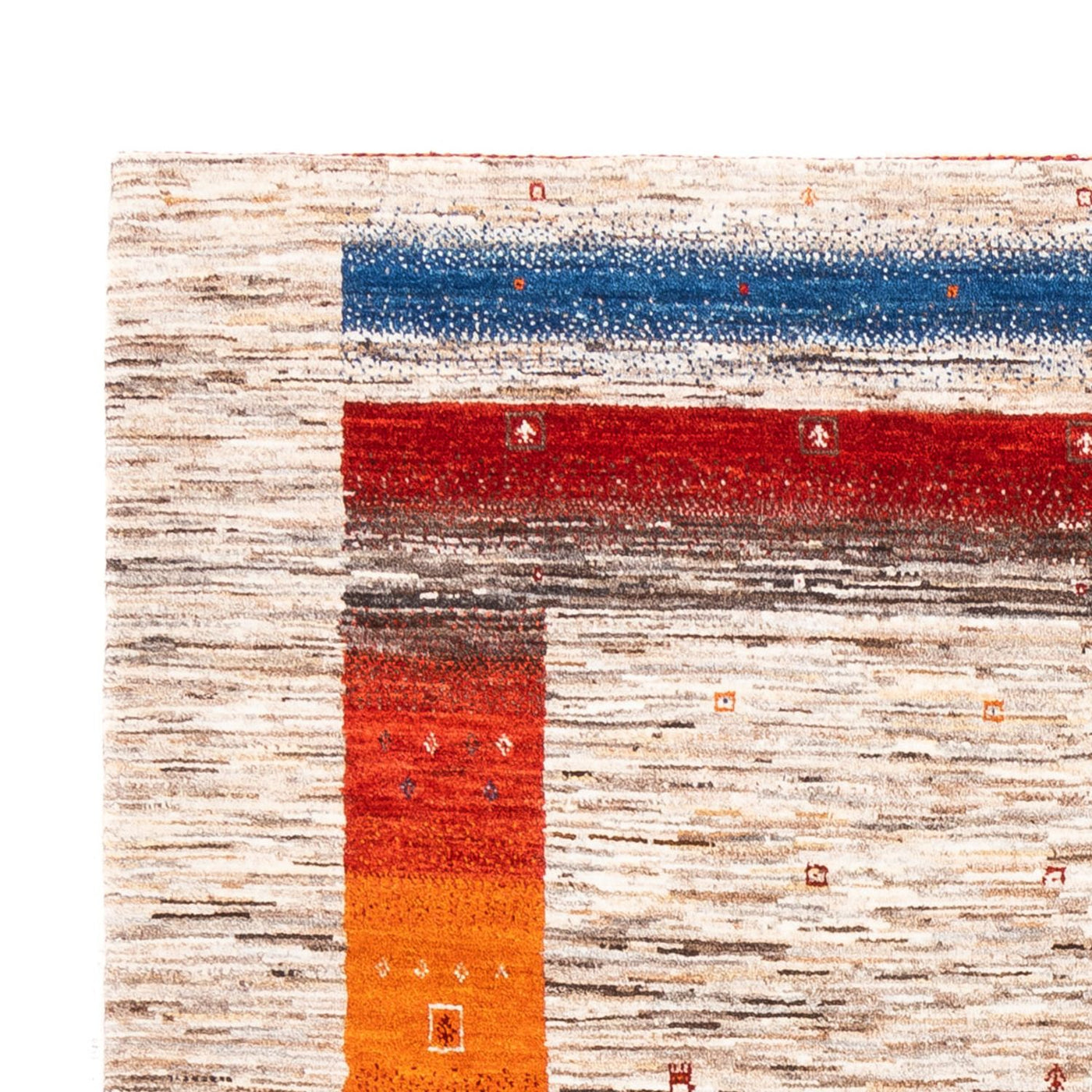 Gabbeh Teppich - Loribaft Perser - 237 x 165 cm - mehrfarbig