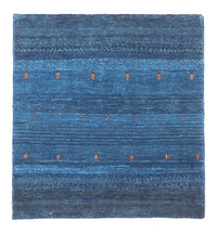 Tappeto Gabbeh - Loribaft Persero - 60 x 55 cm - blu