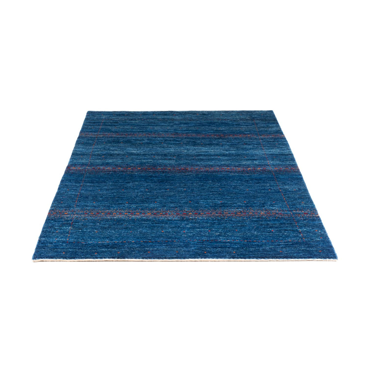 Gabbeh Teppich - Loribaft Perser - 173 x 113 cm - blau