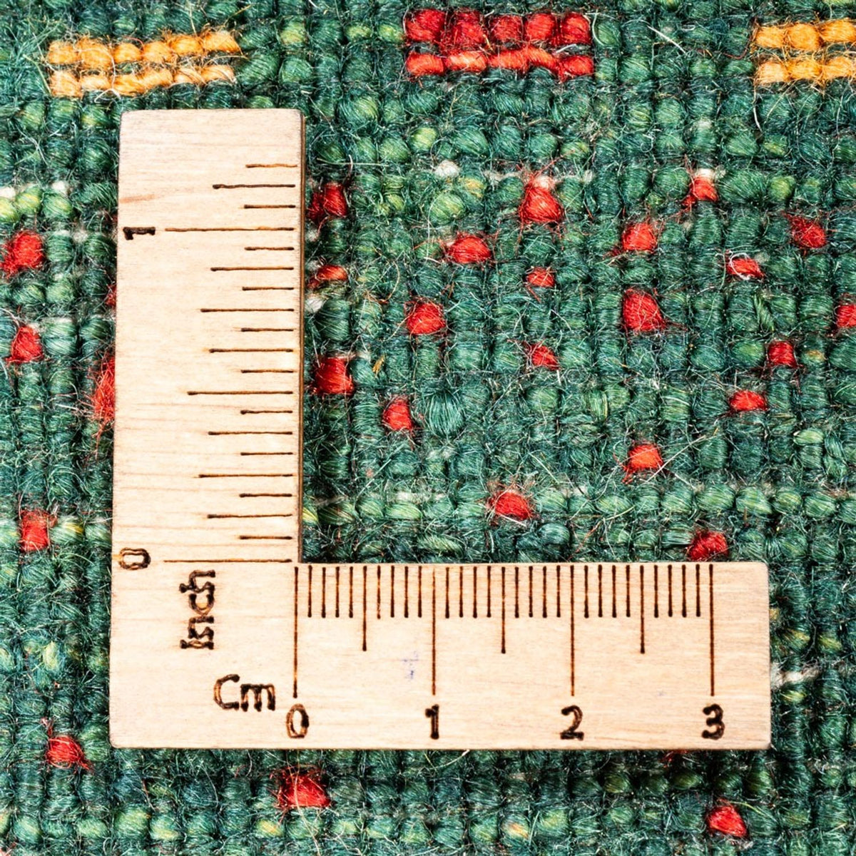 Gabbeh Teppich - Loribaft Perser - 101 x 91 cm - mehrfarbig