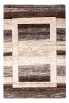 Loribaft Tappeto 98x146cm - Perserteppich Wollteppich - Rettangolo / Naturale / 98 x 146 cm Rettangolo